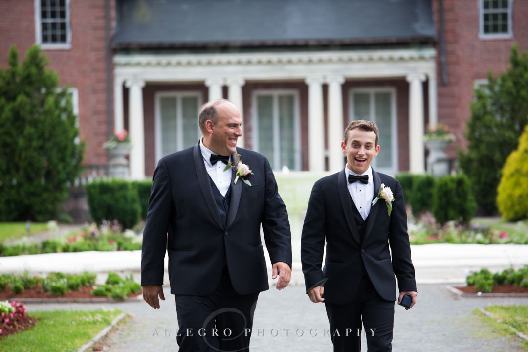 Groom to be with teenage son | Allegro Photography